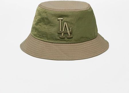 New Era Los Angeles Dodgers Multi Texture Tapered Bucket Hat New Olive