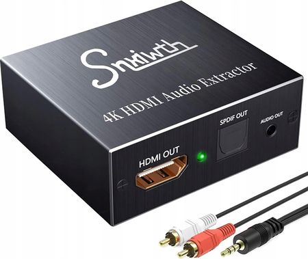 Konwerter HDMI Audio Extractor 4K@30Hz Rozdzielacz