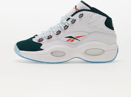 Reebok Question Mid Soft White/ Foreign Green/ Organic Flame