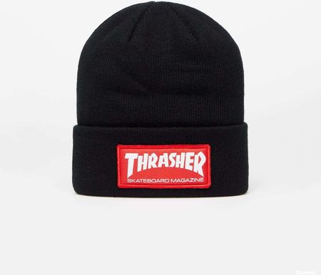 Thrasher Skate Mag Patch Beanie Black