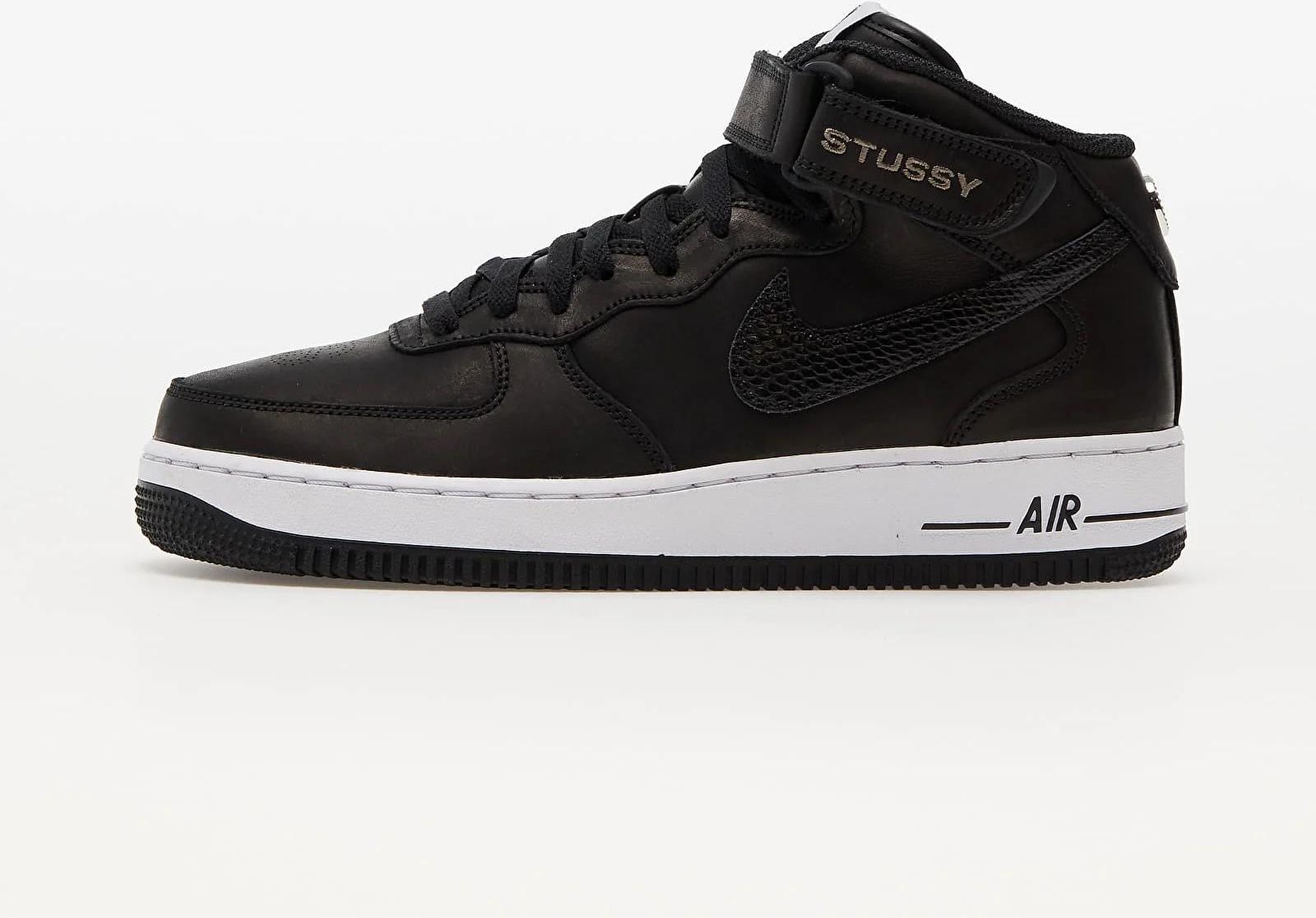 Nike X Stüssy Air Force 1 '07 Mid Sp Black/ Black-Black