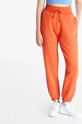 Nike Sportswear Phoenix Fleece Women'S High-Waisted Oversized Sweatpants Mantra Orange/ Sail