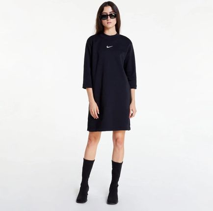 Nike Sportswear Phoenix Fleece 3/4-Sleeve Dress Black