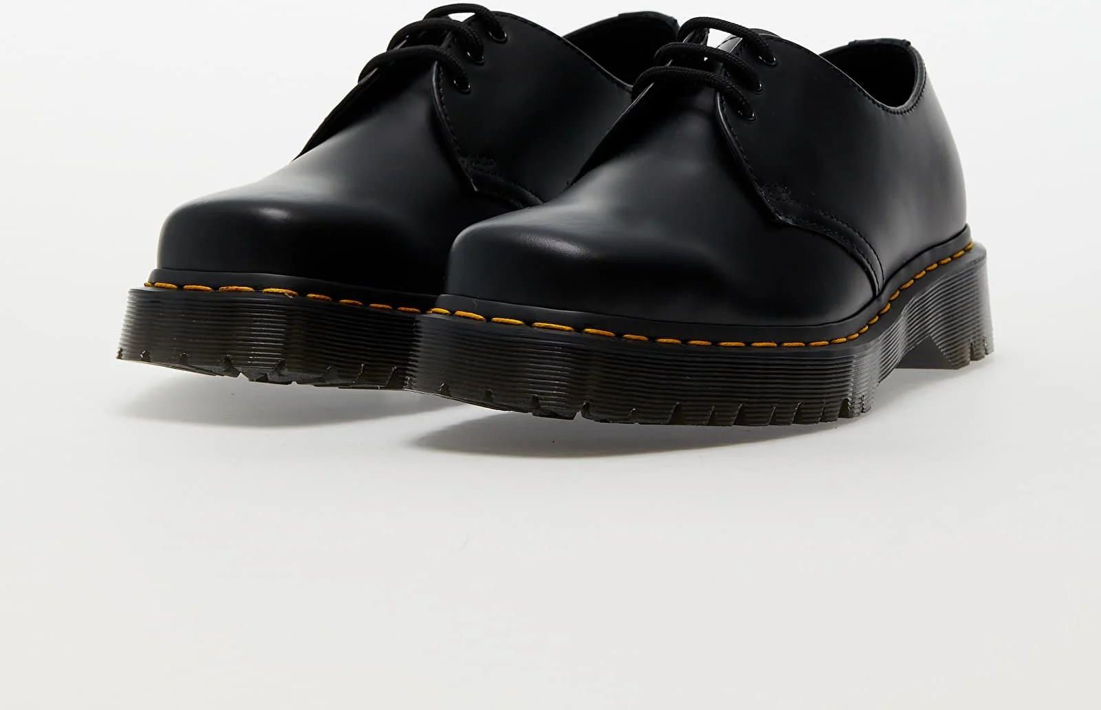 Dr. Martens 1461 Bex Squared 3 Eye Shoe Black - Ceny i