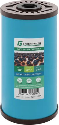 Green Filter Filtr Do Wody Wkład Odżelaziający 10'' Big Blue (C10IRBP)