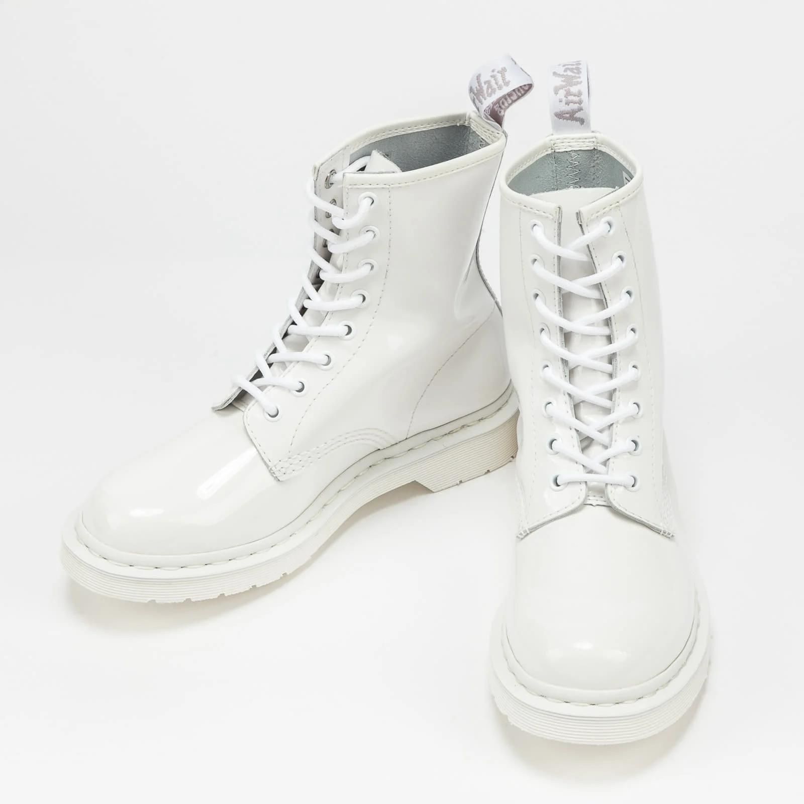 Doc martens 2024 mono 1460 white