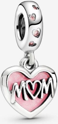 Charms Zawieszka Serce mamy mama srebro 925
