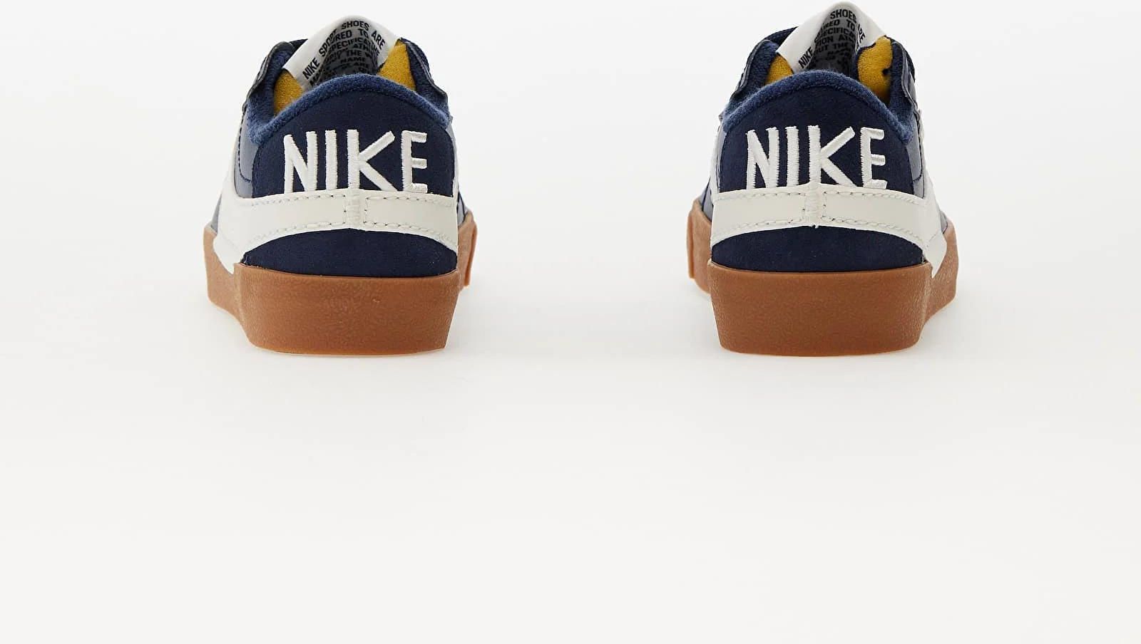 Nike - BLAZER LOW '77 JUMBO WNTR 'MIDNIGHT NAVY/SAIL-GUM MED BROWN' -  VegNonVeg