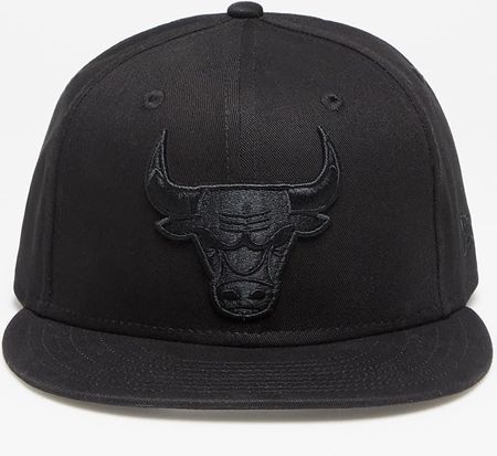 New Era Chicago Bulls Nba Black On Black 9Fifty Black
