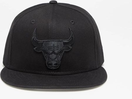 New Era Chicago Bulls Nba Black On Black 9Fifty Black