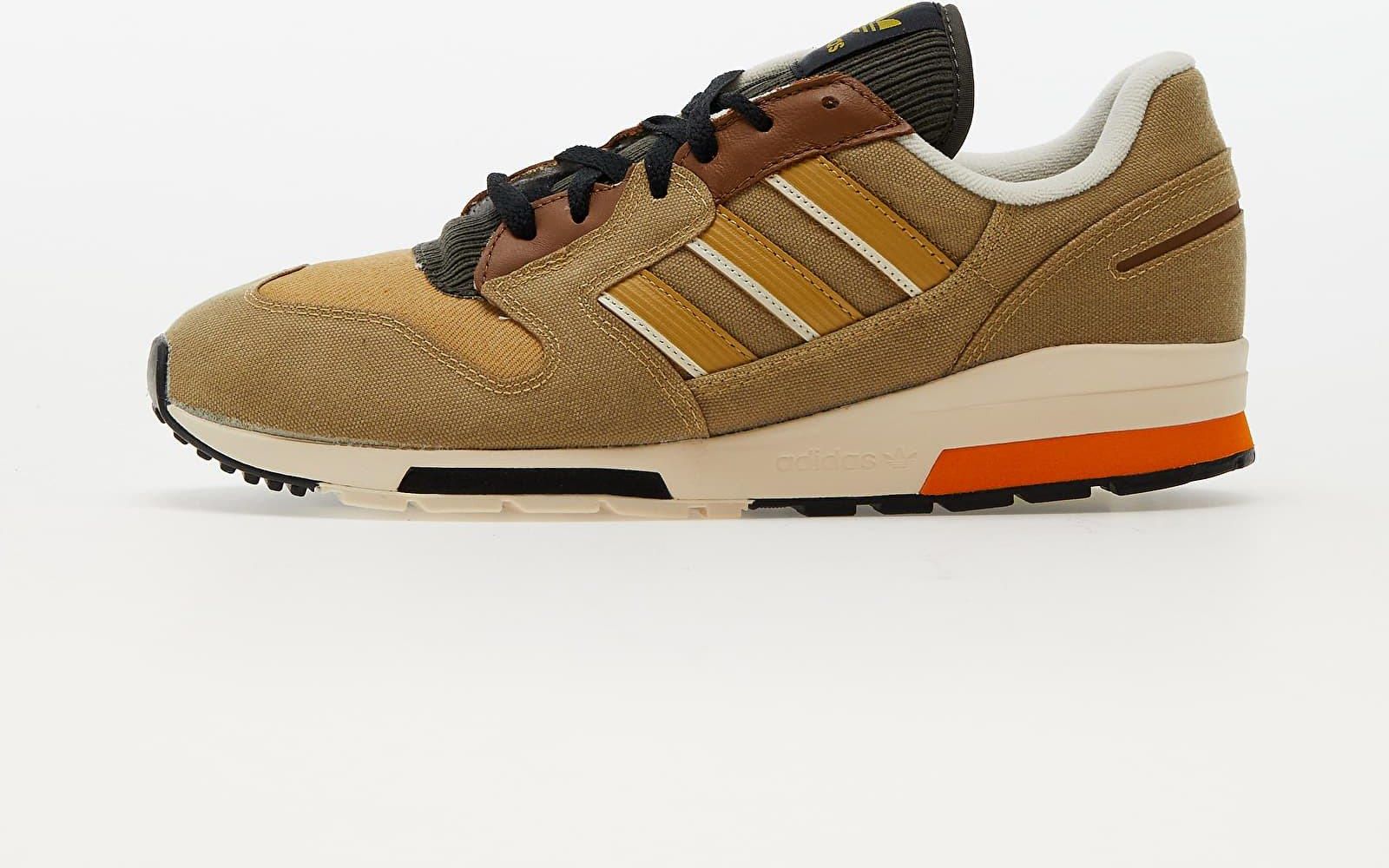 新品タグ付き BEIGE Adidas Zx 420 Gold Beige/ Gold Beige/ Pul Blue - Ceny i