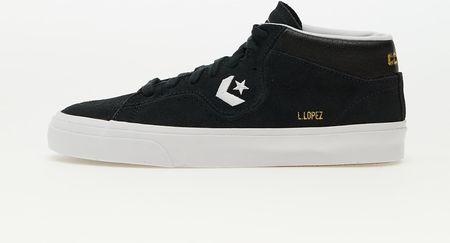 Converse Cons Louie Lopez Pro Suede And Leather Black/ Black/ White