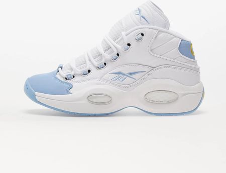Reebok Question Mid Soft White/ Flux Blue/ Toxic Yellow
