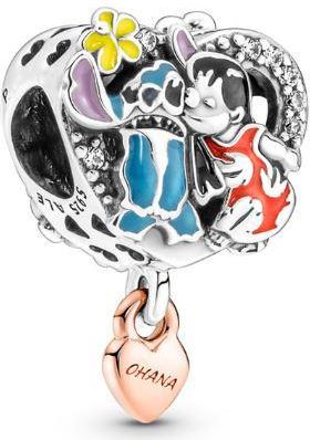 charms Ohana Lilo i Stitch od Disneya srebro 925