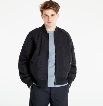 Calvin Klein Jeans Exposed Zip Oversized Woven Jacket Black