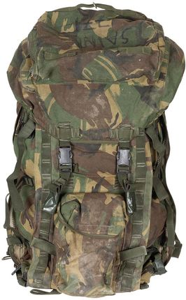 Brytyjski Plecak wojskowy używany bez kieszeni bocznych DPM