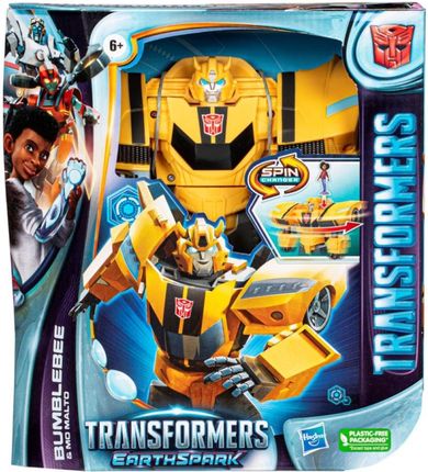 Hasbro Transformers Earthspark Spin Changer - Bumblebee i Mo Malto F7662