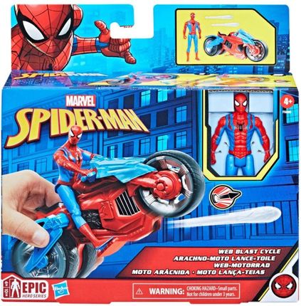 Hasbro Marvel Spider-Man Web Blast Cycle F6899