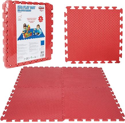 Pilsan Mata Piankowa Czerwona Duże Puzzle 4El 03435