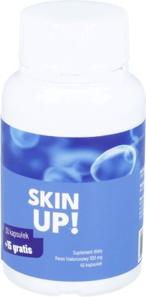 Skin UP! - kwas hialuronowy, na zdrowie skóry, włosów i paznokci, 45 kapsułek