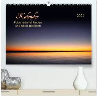 Kalender - Fotos selbst einkleben und selbst gestalten (hochwertiger 