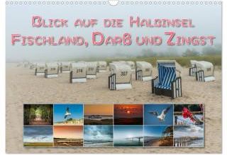 Blick Auf Die Halbinsel Fischland, Darß Und Zingst (Wandkalender 2024 ...