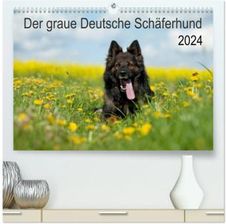 MAYJOYDIY Deutscher Schäferhund Schlüsselhalter - Wandgarderobe Mit 5 Haken 30x20cm