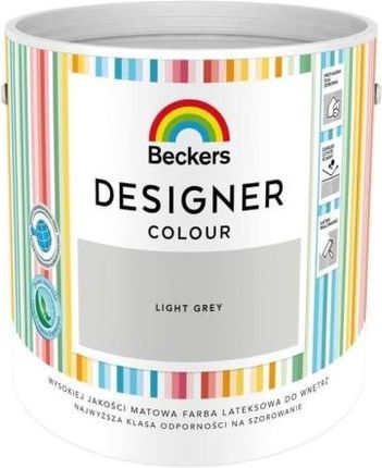 Beckers Designer Colour Light Grey 2,5L