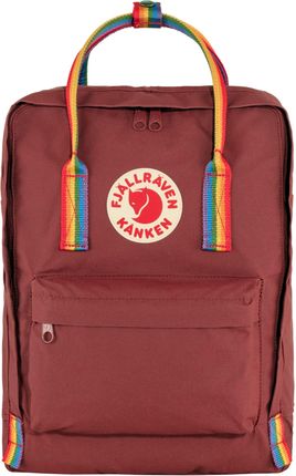 Plecak miejski Fjallraven Kanken Rainbow ox red/rainbow pattern