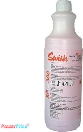 Swish SP 300. Kwasowy antybakteryjny preparat czyszczący do łazienek z zapachem 5L
