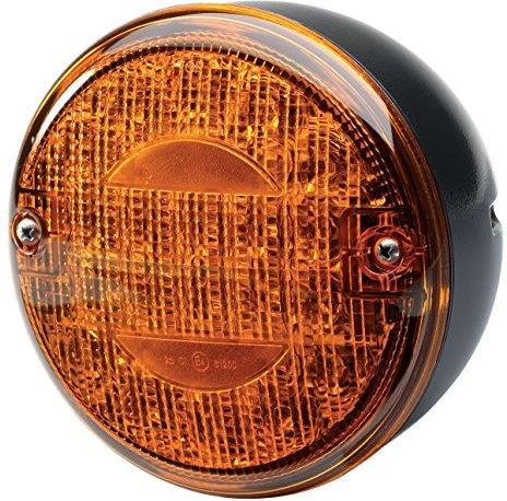 2 Faros De Trabajo LED Hella ValueFit 12V/24V - Luz Ancha Redonda Para Maquinaria O Veh Culos 950076