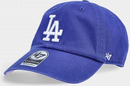 Czapka z daszkiem uniseks 47 Brand MLB Los Angeles Dodgers Double Under Clean Up - kobaltowa