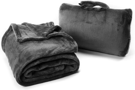 Cabeau Koc Podróżny Multifunkcyjny Fold 'N Go Blanket Charcoal