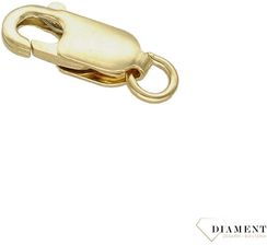 Zdjęcie Złote zapięcie Karabińczyk 585 1,4 cm - Ślesin