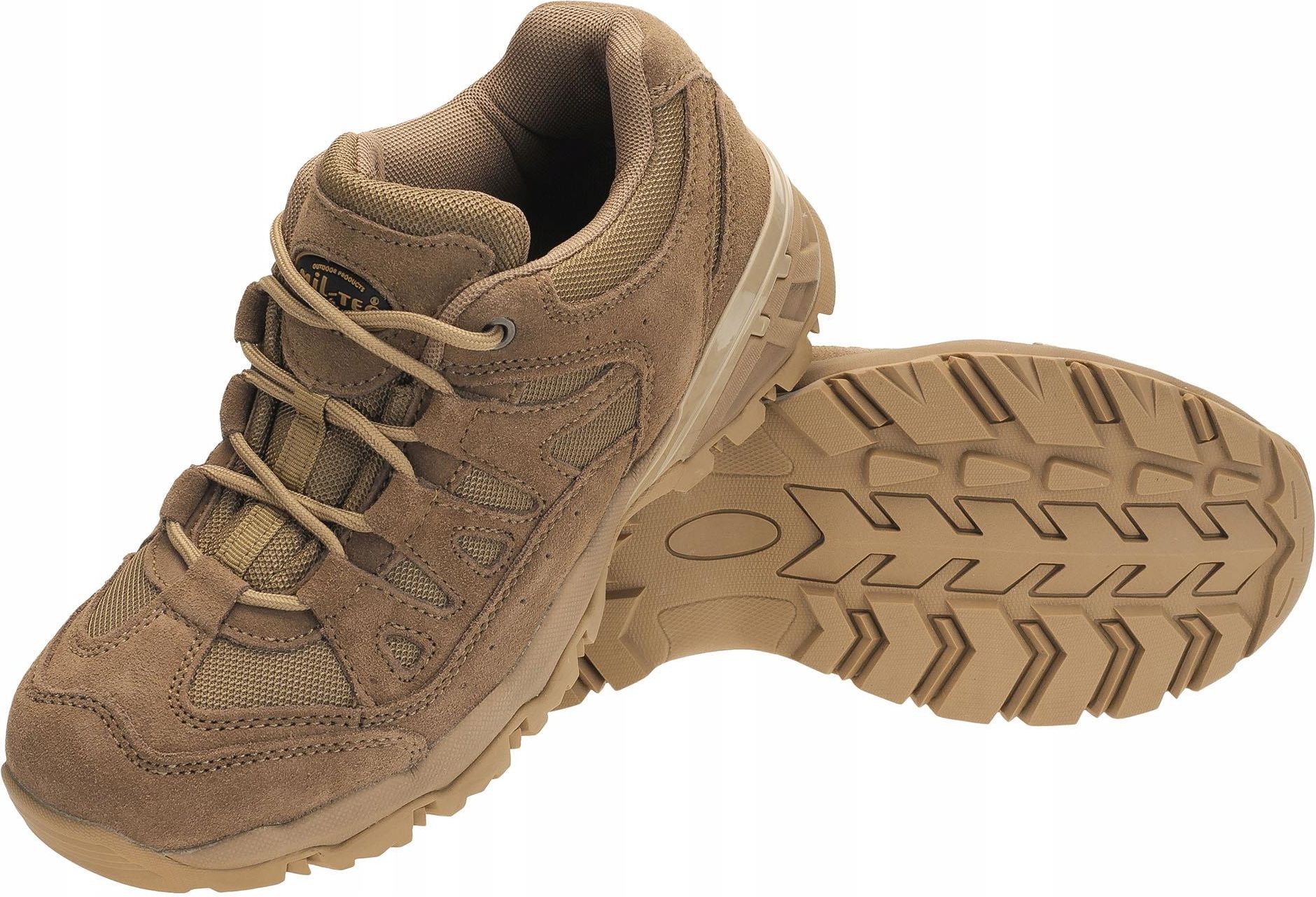 Nízké boty Mil-Tec Squad 5 40 béžové, (4046872270024) • Ceny, Recenze