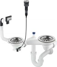 Syfon do zlewozmywaka granitowego 1.5- i 2-komorowego - Space-Saver ZXY 9983