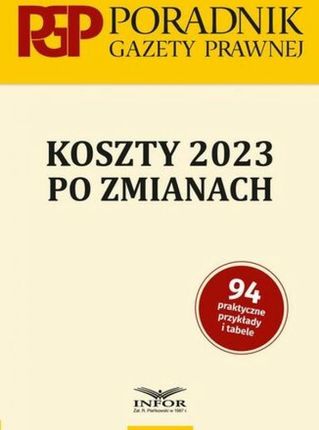 Koszty 2023 po zmianach (E-book)