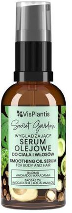 Vis Plantis Wygładzające serum olejowe do ciała i włosów, 30ml