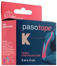 Zdjęcie PASOTAPE Taśma kinezjologiczna 5cm x 5m niebieska, 1 szt.  - Radom