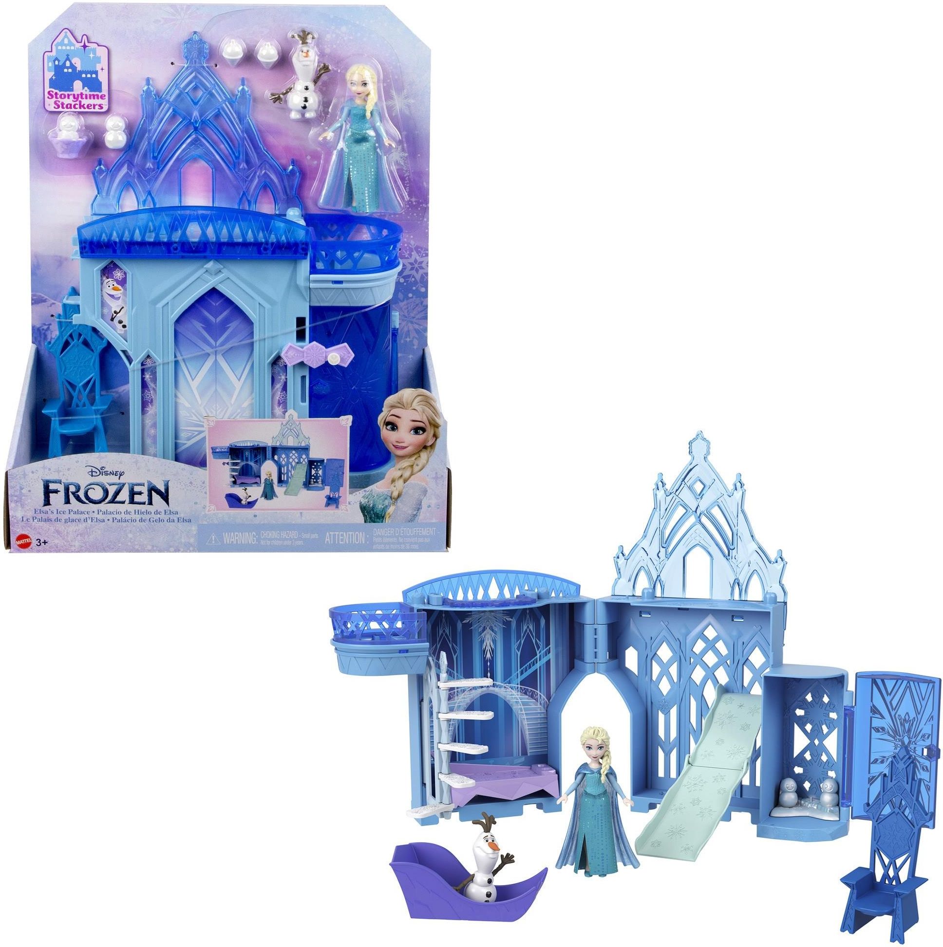 Lalka Mattel Disney Kraina Lodu Elsa zamek HLX01 - Ceny i opinie - Ceneo.pl