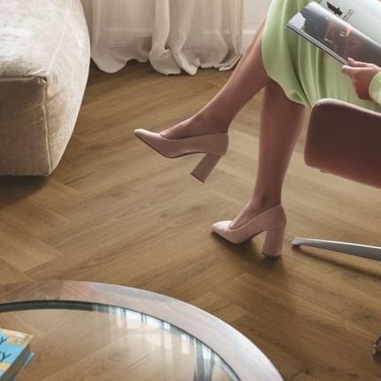Panele Winylowe Quick Step Ciro Dąb Karmelowy Botaniczny