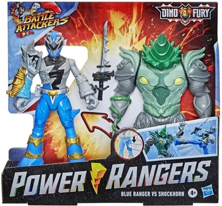 Hasbro Power Rangers Blue Ranger vs Shockhorn F1603