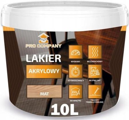 Pro Company Lakier Akrylowy 10L Mat