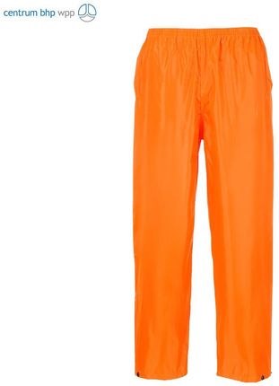 Portwest S441 Klasyczne Spodnie Przeciwdeszczowe Pomarańczowy