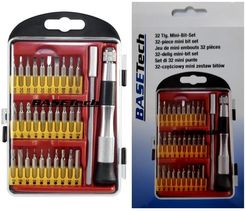 Basetech Komplet Bitów Torx Imbus Zestaw Stal Crni 1551464