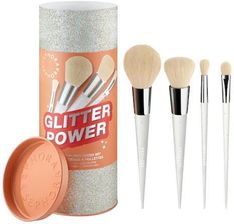Zdjęcie Sephora Collection Glitter Power Brush Set Zestaw 4 Pędzli Do Twarzy I Oczu - Kołobrzeg