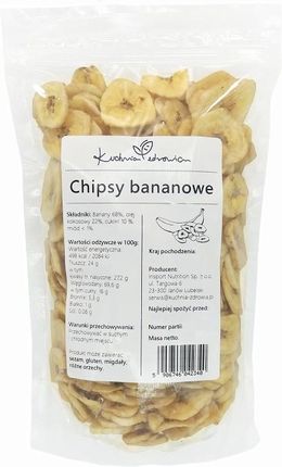 Kuchnia Zdrowia Chipsy Bananowe 500g