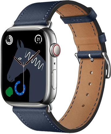 Hoco Pasek Do Apple Watch 38/40/41Mm Elegant Leather Wa17 Niebieski