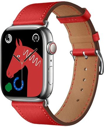 Hoco Pasek Do Apple Watch 38/40/41Mm Elegant Leather Wa17 Czerwony
