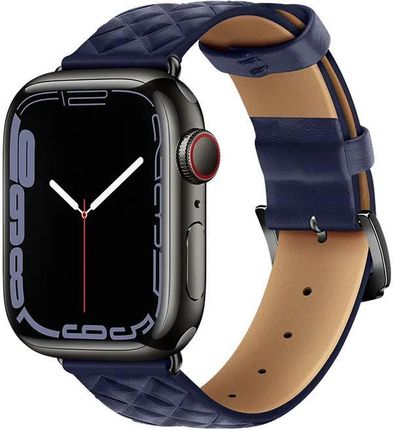 Hoco Pasek Do Apple Watch 38/40/41Mm Elegant Leather Wa18 Niebieski